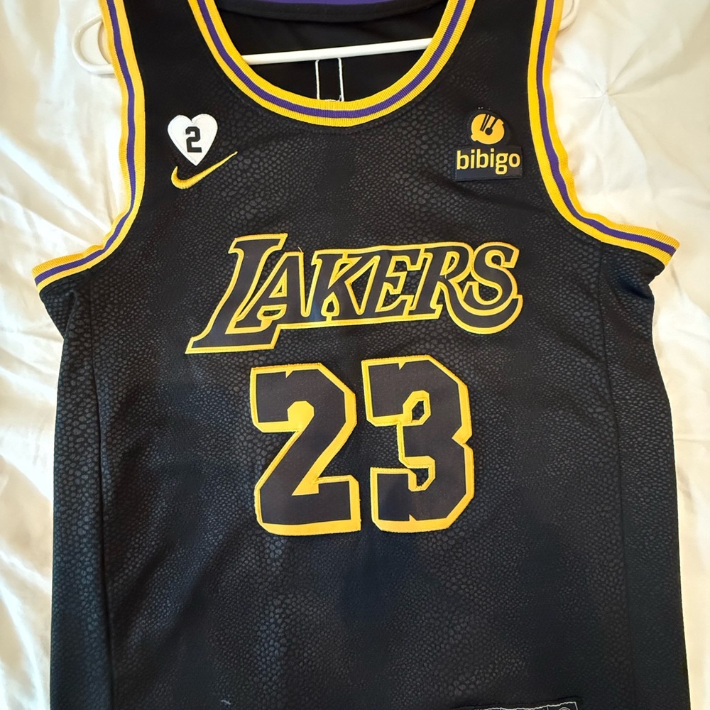 LeBron James #23 Los Angeles Black Mamba City Edition Jersey